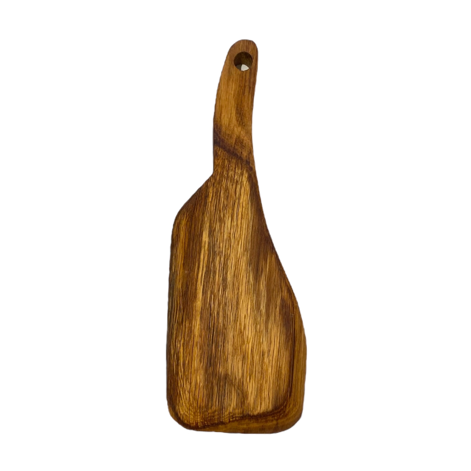 Tagliere artigianle con manico in legno di quercia