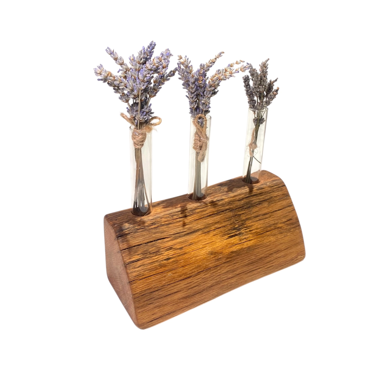 Porta fiori in legno