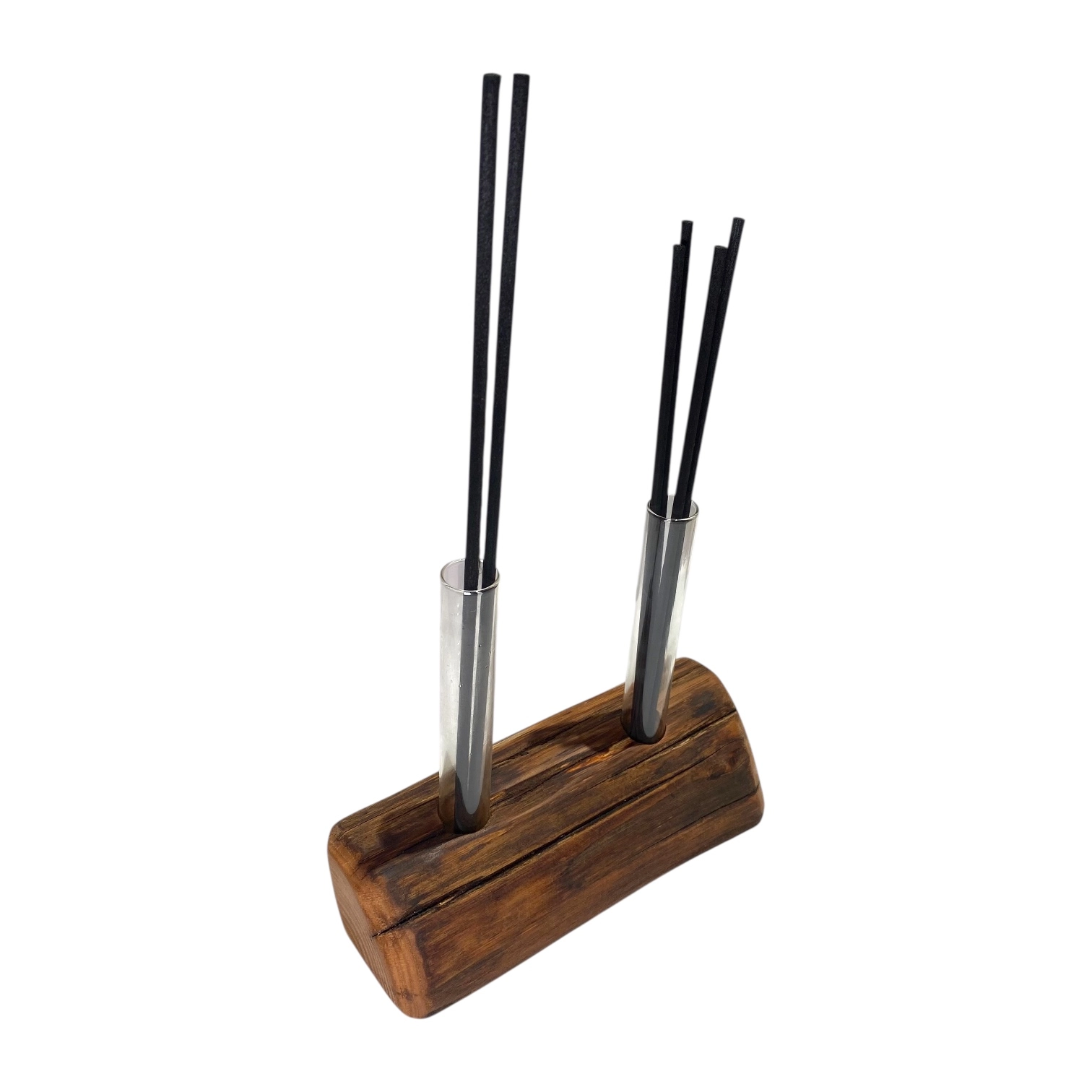 Porta fiori in legno