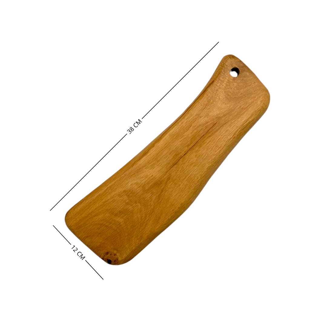 Tagliere irregolare in legno di quercia antica artigianale