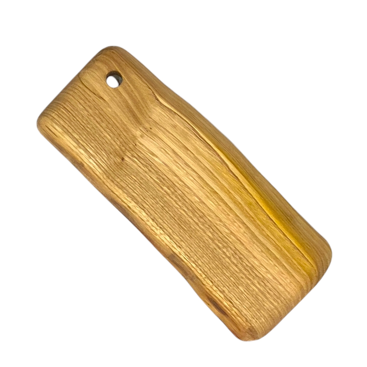 Tagliere irregolare in legno di castagno antico artigianale