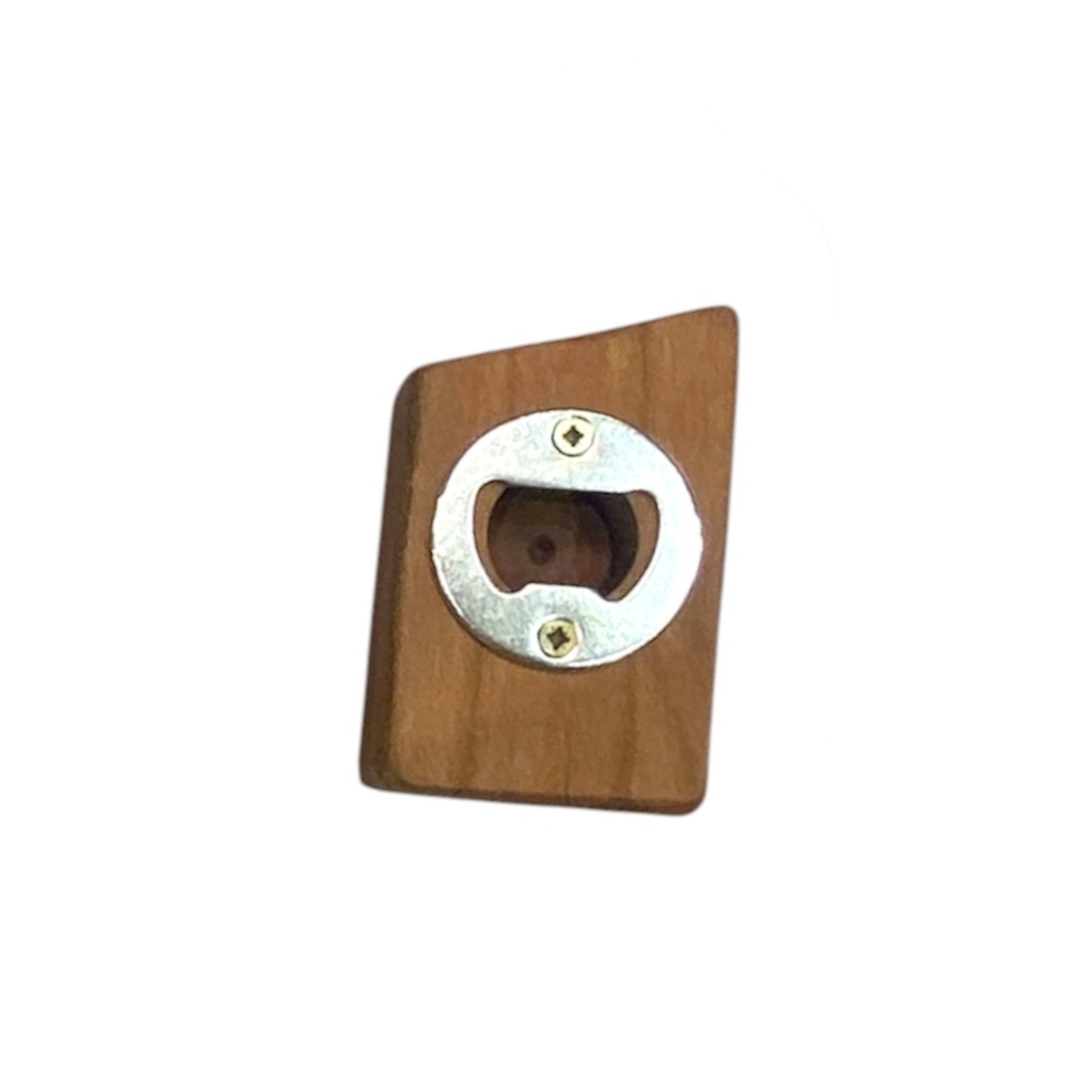 Handcrafted solid wood bottle openers