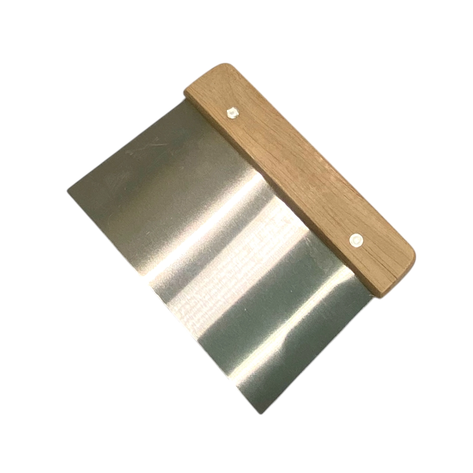 Taglia pasta in acciaio inox con manico in legno naturale