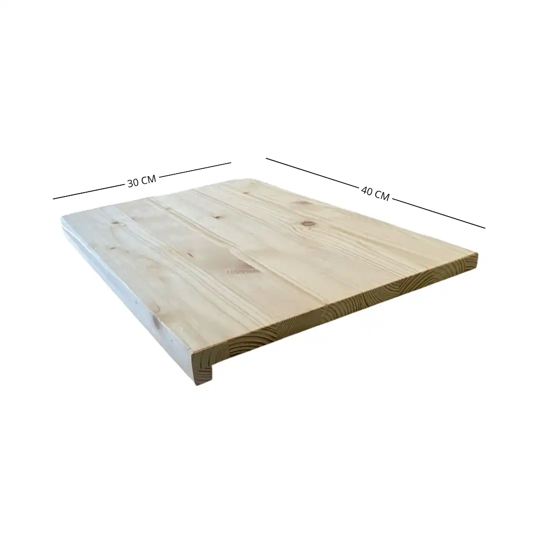Kids’ solid fir wood pastry board 30x40 cm